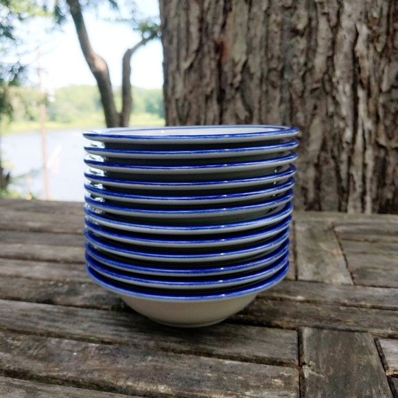 Syracuse China Cobalt Blue Cereal Ceramic Bowl - Picture 6 of 6